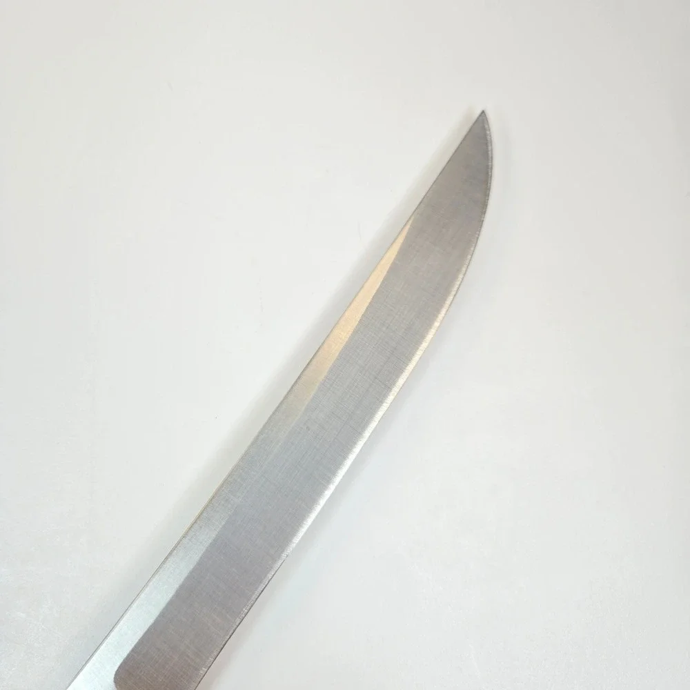 Vintage Chicago Cutlery 61S Boning Knife Vintage Walnut Handle Brass Rivets USA